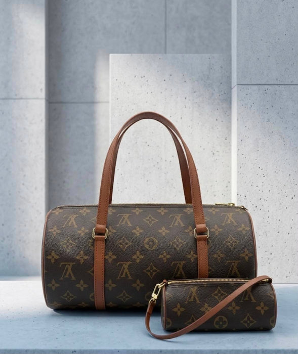 LOUIS VUITTON Papillon Monogram Shoulder Bag