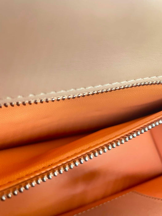 BVLGARI Serpenti Chain Pink Beige Shoulder Bag