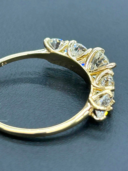 NO BRAND 5P Diamond Ring