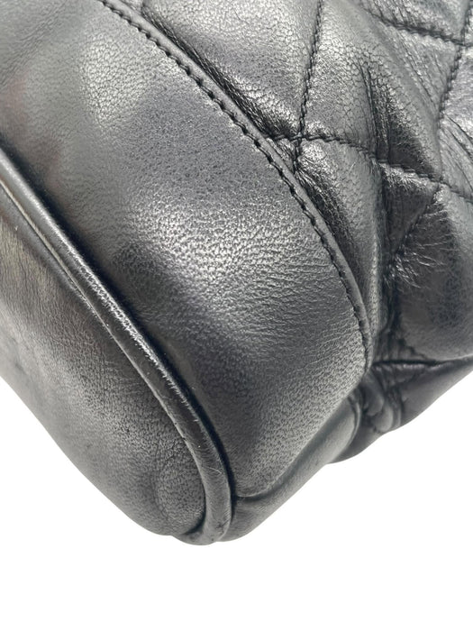 CHANEL Matelassé Lambskin Chain Shoulder Bag