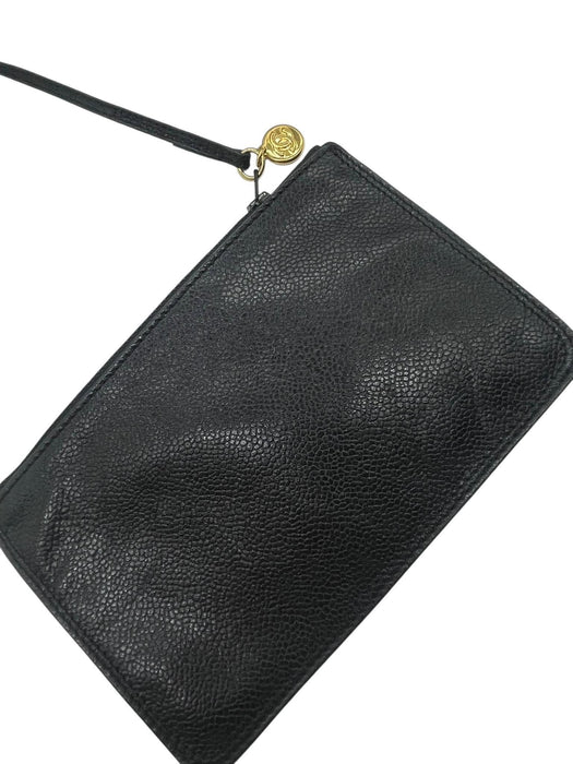 CHANEL Triple CC Caviar Bucket Shoulder Bag