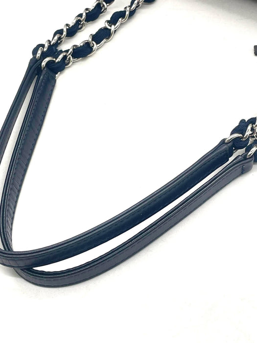 CHANEL Deauville Blue Denim Tote Shoulder Bag