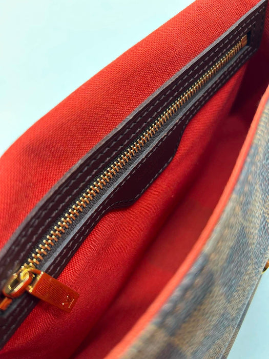 LOUIS VUITTON Mini Looping Damier Ebene Shoulder Bag
