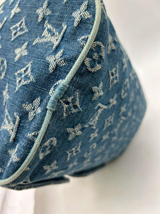 LOUIS VUITTON Denim Neo Speedy Handbag