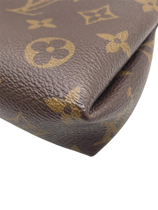 LOUIS VUITTON Pallas Monogram Clutch 2-Way Bag