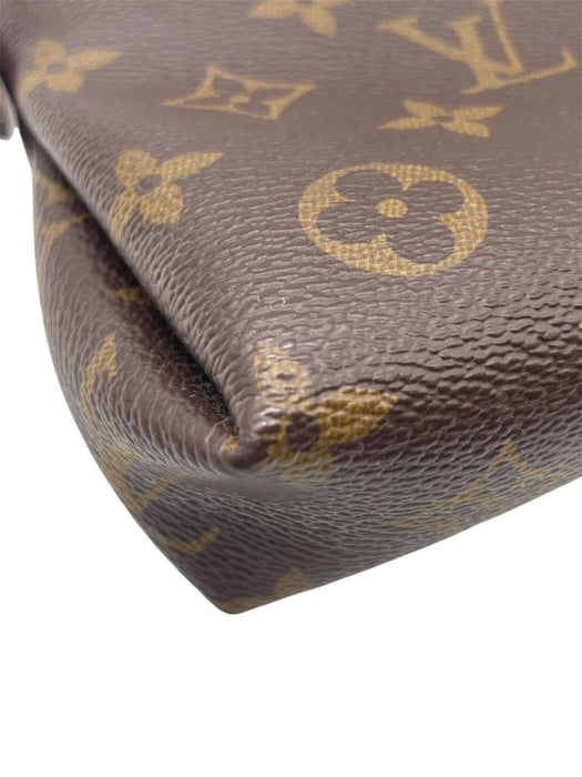 LOUIS VUITTON Pallas Monogram Clutch 2-Way Bag