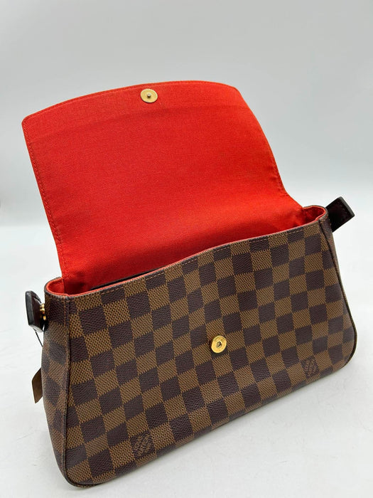 LOUIS VUITTON Mini Looping Damier Ebene Shoulder Bag