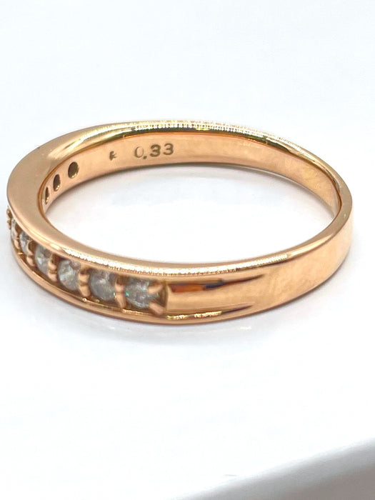NO BRAND 10P Diamond Ring