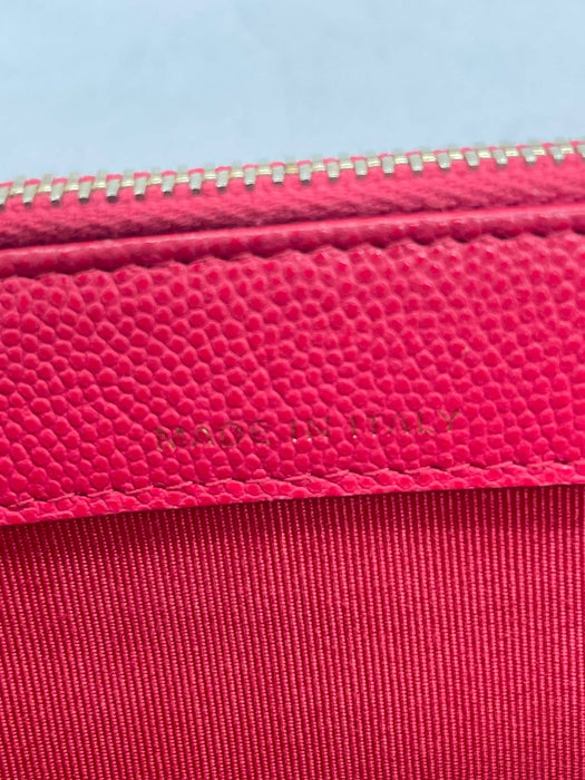 CHANEL CC Double Zip Quilted Clutch Chain Shoulder Bag