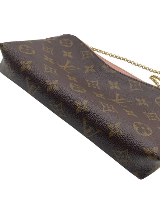 LOUIS VUITTON Pallas Monogram Clutch 2-Way Bag