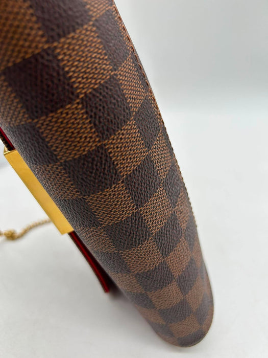 LOUIS VUITTON Favorite MM Damier Ebene Shoulder Bag