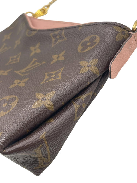 LOUIS VUITTON Pallas Monogram Clutch 2-Way Bag