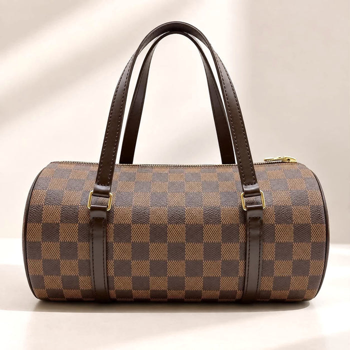 LOUIS VUITTON Papillon Damier Ebene Handbag