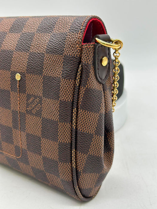 LOUIS VUITTON Favorite MM Damier Ebene Shoulder Bag
