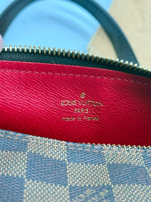 LOUIS VUITTON Papillon Damier Ebene Handbag