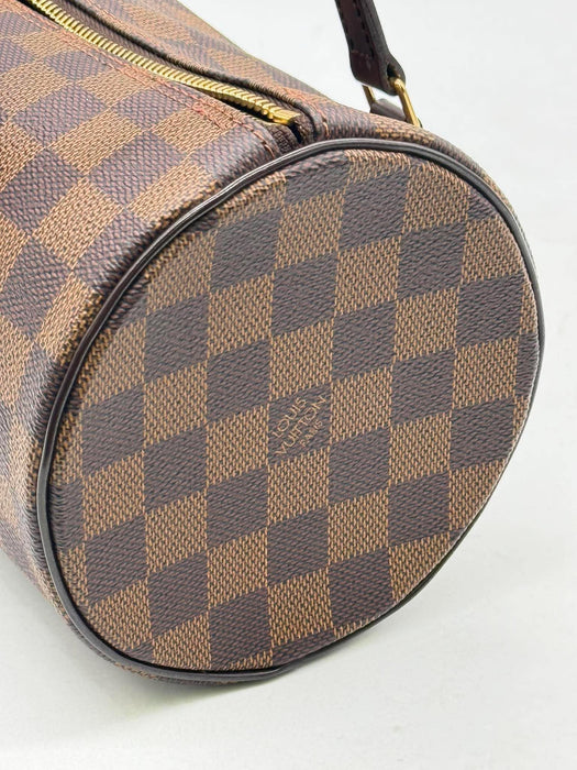 LOUIS VUITTON Papillon Damier Ebene Handbag