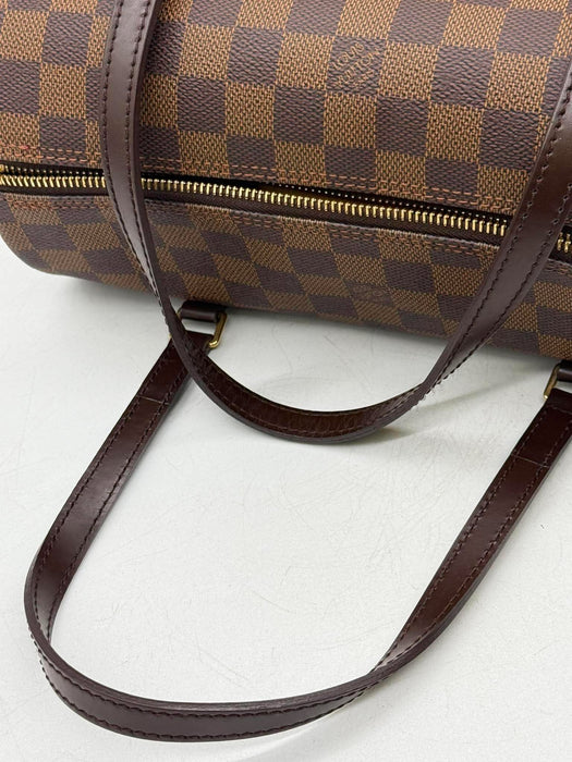 LOUIS VUITTON Papillon Damier Ebene Handbag