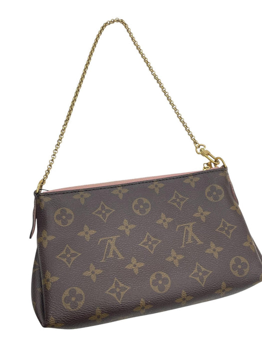 LOUIS VUITTON Pallas Monogram Clutch 2-Way Bag