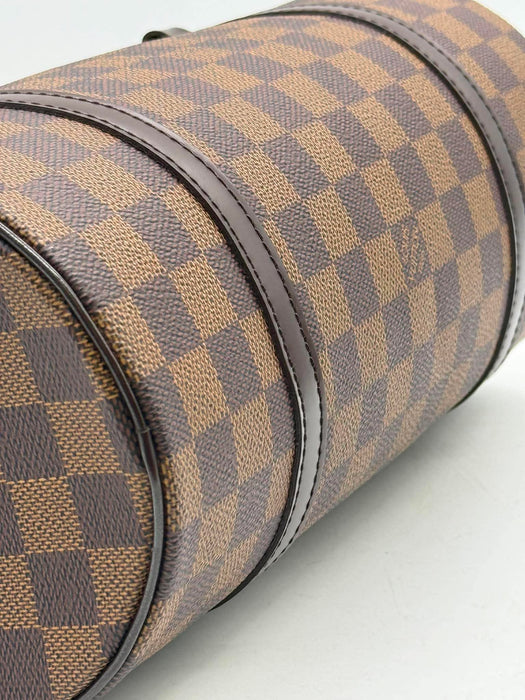 LOUIS VUITTON Papillon Damier Ebene Handbag