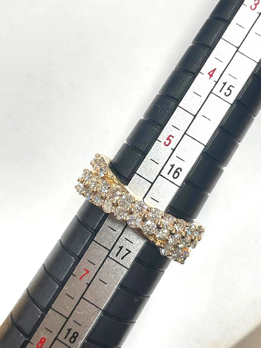 NO BRAND Cluster Diamond Ring
