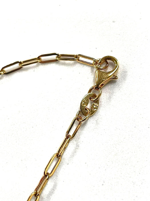 NO BRAND Star Baguette Diamond Necklace