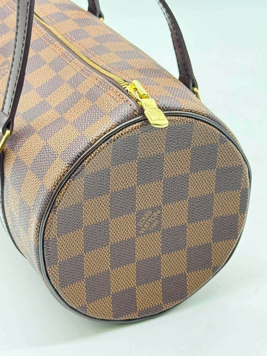 LOUIS VUITTON Papillon Damier Ebene Handbag