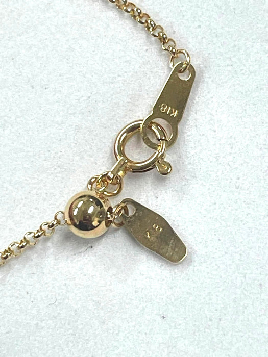 NO BRAND Heart Diamond Necklace