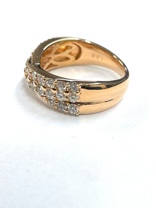 NO BRAND Cluster Diamond Ring