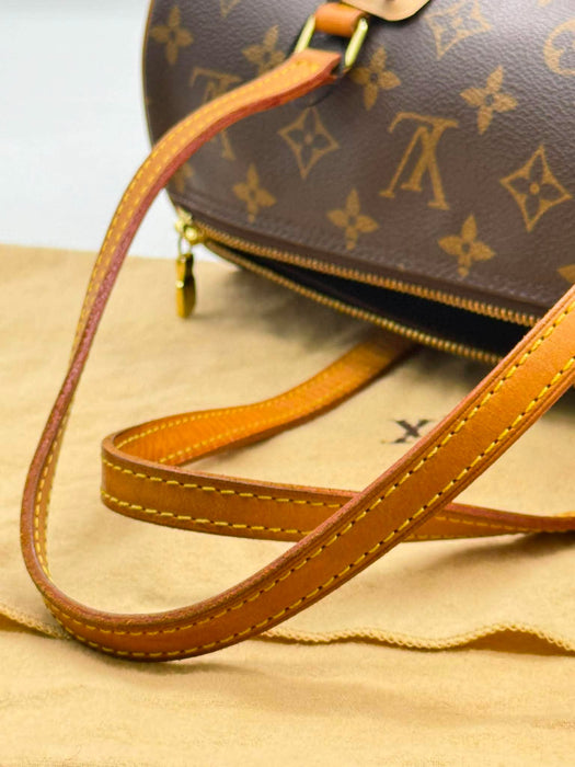 LOUIS VUITTON Papillon with Pouch Monogram Handbag