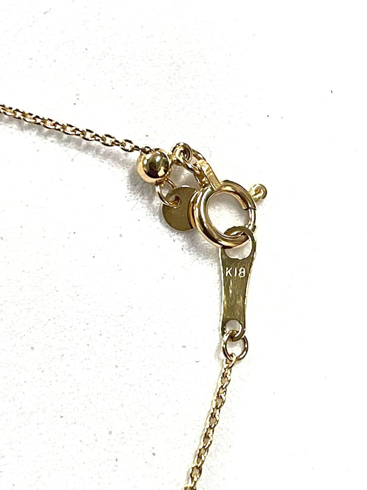 NO BRAND Clover Diamond Necklace