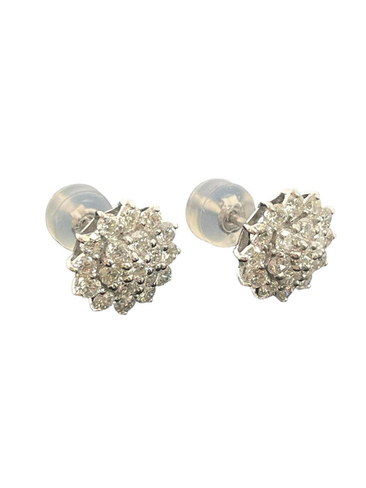 NO BRAND Rositas Diamond Stud Earrings