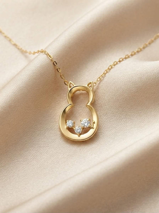 NO BRAND Animal Diamond Necklace