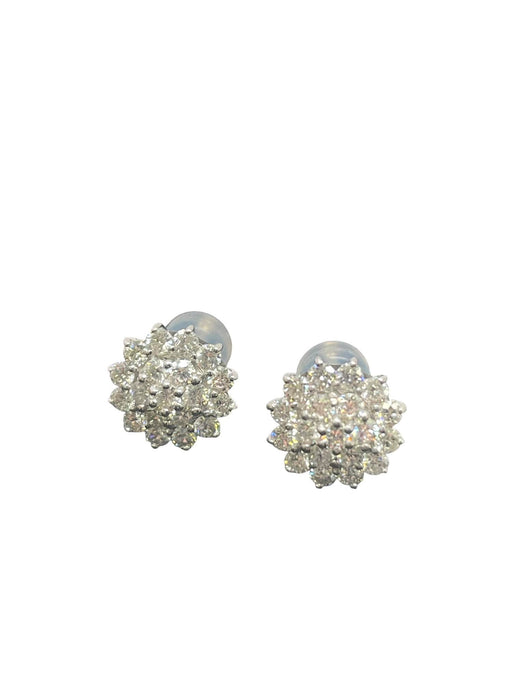 NO BRAND Rositas Diamond Stud Earrings