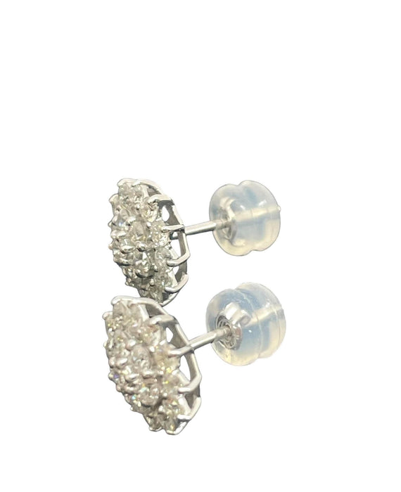 NO BRAND Rositas Diamond Stud Earrings