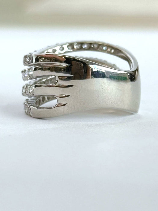 NO BRAND Cluster Diamond Ring