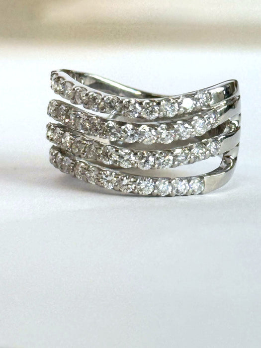 NO BRAND Cluster Diamond Ring