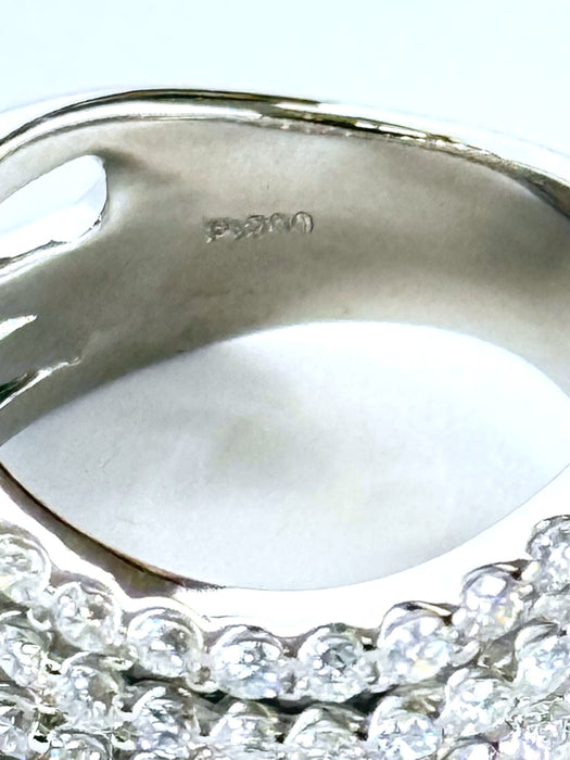 NO BRAND Cluster Diamond Ring