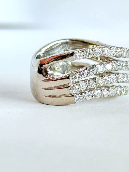 NO BRAND Cluster Diamond Ring