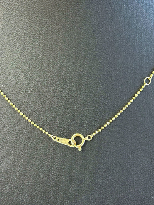 NO BRAND Twist Diamond Necklace