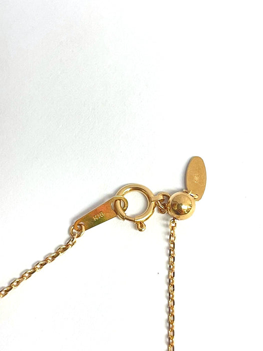 NO BRAND Smile Diamond Necklace