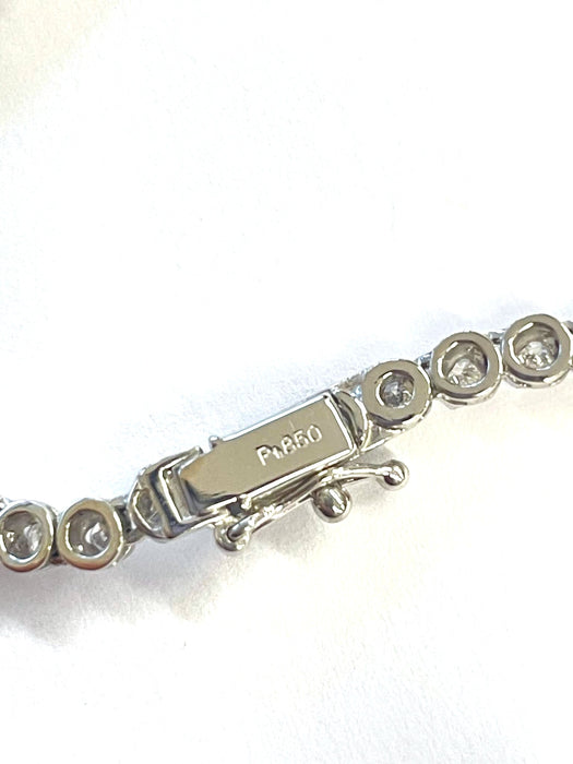 NO BRAND Tennis Diamond Necklace