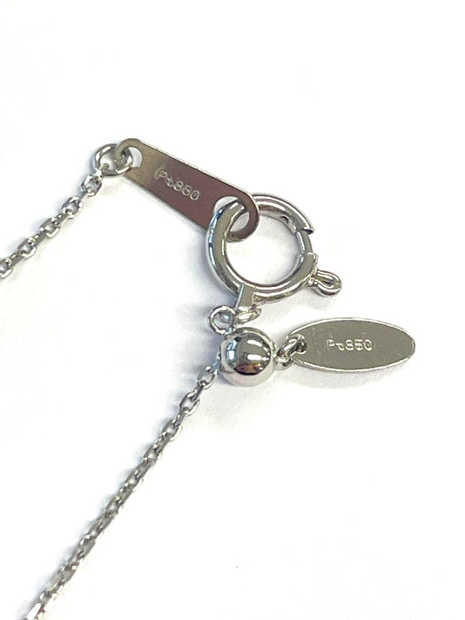NO BRAND Heart Diamond Necklace