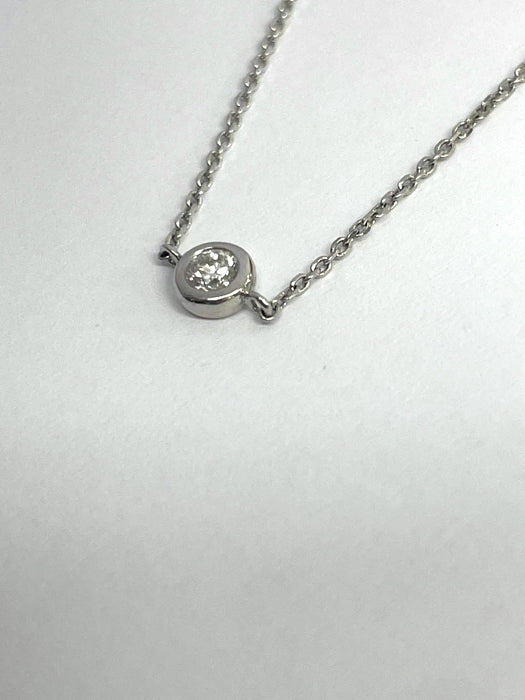 NO BRAND Station Diamond Necklace