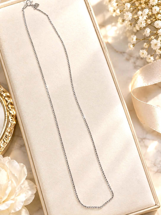 NO BRAND C Twist Chain Necklace