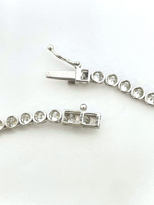 NO BRAND Tennis Diamond Necklace