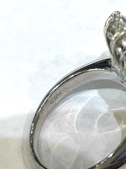 NO BRAND Jade & Diamond Ring