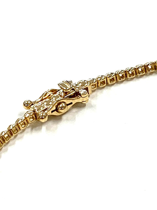 NO BRAND Cluster Diamond Bracelet