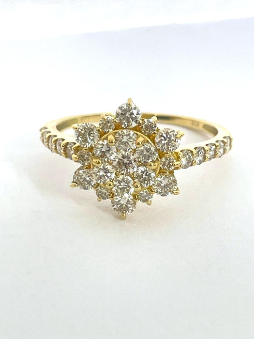 NO BRAND Rositas Cluster Diamond Ring