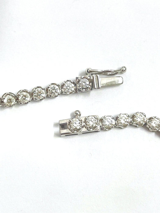 NO BRAND Tennis Diamond Necklace