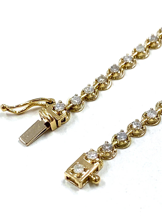 NO BRAND Tennis Diamond Bracelet